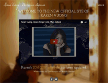 Tablet Screenshot of karen-vuong.com